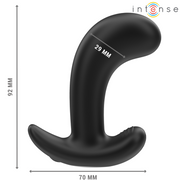 INTENSE - CHANDLER ANAL PLUG 10 VIBRATIONEN SCHWARZ FERNBEDIENUNG INTENSE ANAL TOYS