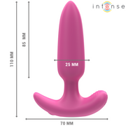 INTENSE - ROSS ANAL PLUG 10 VIBRATIONEN ROSA FERNBEDIENUNG INTENSE ANAL TOYS
