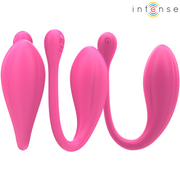 INTENSE - JANICE U VIBRATOR DOPPELTE STIMULATION 10 VIBRATIONEN ROSA FERNBEDIENUNG INTENSE COUPLES TOYS