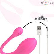 INTENSE - JANICE U VIBRATOR DOPPELTE STIMULATION 10 VIBRATIONEN ROSA FERNBEDIENUNG INTENSE COUPLES TOYS
