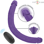 INTENSE - GUNTER DILDO DOPPELVIBRATOR 40 CM LILA FERNBEDIENUNG INTENSE FUN