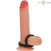 INTENSE - BOBBY DOPPELTER SILIKON-PENISRING SCHWARZ INTENSE COUPLES TOYS