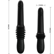 PRETTY LOVE - PAZUZU VIBRATOR 3 STOSSMODI SCHWARZ PRETTY LOVE