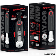JAMYJOB - AUTOMATISCHER VAGINA-MASTURBATOR MIT GRAVITY-FUNKTION, 5 SAUGMODI JAMYJOB
