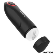 JAMYJOB - AUTOMATISCHER VAGINA-MASTURBATOR MIT GRAVITY-FUNKTION, 5 SAUGMODI JAMYJOB