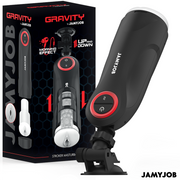 JAMYJOB - AUTOMATISCHER VAGINA-MASTURBATOR MIT GRAVITY-FUNKTION, 5 SAUGMODI JAMYJOB