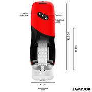 JAMYJOB - XPEED AUTOMATISCHER VAGINA-MASTURBATOR, 5 STOSSMODI UND SOUNDEFFEKT JAMYJOB