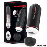 JAMYJOB - MEGABITE AUTOMATISCHER MUNDMASTURBATOR 5 MODI STIMULIERENDE WELLEN UND VIBRATION JAMYJOB