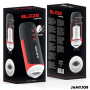 JAMYJOB - BLAZE AUTOMATISCHER MUNDMASTURBATOR 5 MODI STIMULIERENDE WELLEN UND VIBRATION JAMYJOB