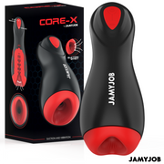 JAMYJOB - CORE-X AUTOMATISCHER MASTURBATOR 5 MODI STIMULIERENDE WELLEN UND VIBRATION JAMYJOB