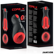 JAMYJOB - CORE-X AUTOMATISCHER MASTURBATOR 5 MODI STIMULIERENDE WELLEN UND VIBRATION JAMYJOB