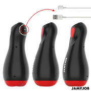 JAMYJOB - CORE-X AUTOMATISCHER MASTURBATOR 5 MODI STIMULIERENDE WELLEN UND VIBRATION JAMYJOB