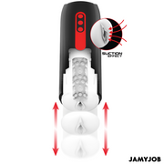JAMYJOB - PHANTOM AUTOMATISCHER VAGINA-MASTURBATOR 5 MODI STIMULIERENDE WELLEN UND STOSS JAMYJOB