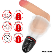 JAMYJOB - XPAND LITE AUTOMATISCHE HODENPUMPE 3 STIMULIERENDE WELLENSTUFEN GRAU JAMYJOB