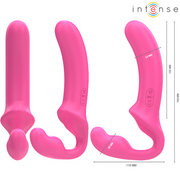 INTENSE - AMY DOPPELVIBRATOR 20 CM ROSA FERNBEDIENUNG INTENSE FUN