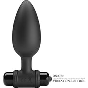 PRETTY LOVE - VIBRA BUTT PLUG 2 ANAL PLUG 10 VIBRATIONEN SCHWARZ PRETTY LOVE