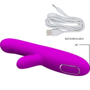 PRETTY LOVE - ANGELIQUE MULTIFUNKTIONSVIBRATOR + KLITORISSTIMULATOR LILA PRETTY LOVE