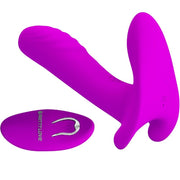 PRETTY LOVE - MASSAGER & VIBRATOR 12 VIBRATIONEN FERNBEDIENUNG LILA PRETTY LOVE