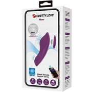 PRETTY LOVE - MANE LAY ON CLITORIS MASSAGER 10 VIBRATIONEN FERNBEDIENUNG LILA PRETTY LOVE