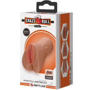 CRAZY BULL - SCHARLACHROTES VAGINA- UND ANUS-DESIGN MIT HERZFLEISCH CRAZY BULL