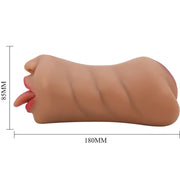 CRAZY BULL - SARAH DOPPELMASTURBATOR MUND & VAGINA FLEISCH CRAZY BULL