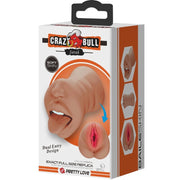 CRAZY BULL - SARAH DOPPELMASTURBATOR MUND & VAGINA FLEISCH CRAZY BULL