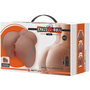 CRAZY BULL - MILA VIBRATOR BUTT MIT REALISTISCHER VAGINA UND ANUS FLESH CONTROL FERNBEDIENUNG CRAZY BULL