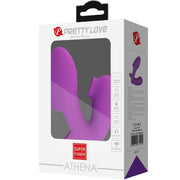 PRETTY LOVE - ATHENA FINGERVIBRATOR MIT KLITORISSTIMULATOR LILA PRETTY LOVE