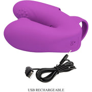 PRETTY LOVE - ATHENA FINGERVIBRATOR MIT KLITORISSTIMULATOR LILA PRETTY LOVE