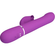 PRETTY LOVE - 4 IN 1 MULTIFUNKTIONSVIBRATOR & STIMULATOR LILA PRETTY LOVE