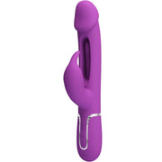 PRETTY LOVE - KAMPAS 3 IN 1 MULTIFUNKTIONS-RABBIT-VIBRATOR LILA PRETTY LOVE