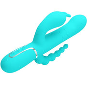 PRETTY LOVE - CAMMY 4 IN 1 MULTIFUNKTIONS-DREIFACHER RABBIT-VIBRATOR BLAU PRETTY LOVE