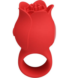 PRETTY LOVE - JAE ROSE FÖRMIGER FINGERVIBRATOR 10 VIBRATIONEN ROT PRETTY LOVE