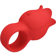 PRETTY LOVE - JAE ROSE FÖRMIGER FINGERVIBRATOR 10 VIBRATIONEN ROT PRETTY LOVE