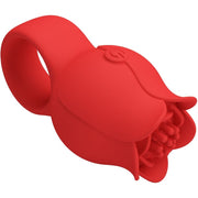 PRETTY LOVE - JAE ROSE FÖRMIGER FINGERVIBRATOR 10 VIBRATIONEN ROT PRETTY LOVE