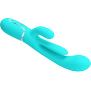 PRETTY LOVE - SHANIA TRIPLE RABBIT MULTIFUNKTIONSVIBRATOR 3 IN 1 BLAU PRETTY LOVE