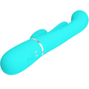 PRETTY LOVE - SHANIA TRIPLE RABBIT MULTIFUNKTIONSVIBRATOR 3 IN 1 BLAU PRETTY LOVE