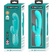 PRETTY LOVE - SHANIA TRIPLE RABBIT MULTIFUNKTIONSVIBRATOR 3 IN 1 BLAU PRETTY LOVE