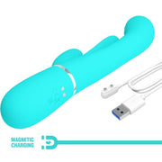 PRETTY LOVE - SHANIA TRIPLE RABBIT MULTIFUNKTIONSVIBRATOR 3 IN 1 BLAU PRETTY LOVE