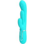 PRETTY LOVE - SHANIA TRIPLE RABBIT MULTIFUNKTIONSVIBRATOR 3 IN 1 BLAU PRETTY LOVE
