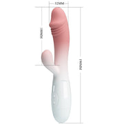 PRETTY LOVE - SNAPPY RABBIT VIBRATOR 30 VIBRATIONEN ROSA PRETTY LOVE