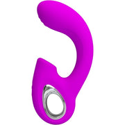 PRETTY LOVE - SIBEL SIBEL G-SPOT VIBRATOR + KLITORIS-STIMULATOR 10 VIBRATIONEN LILA PRETTY LOVE
