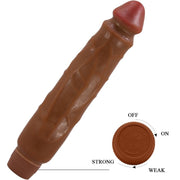 BAILE - JACK REALISTISCHER VIBRATOR 26 CM MULATTE BAILE