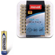 MAXELL - ALKALISCHE BATTERIE AAA LR03 PACK*100 BATTERIEN MAXELL