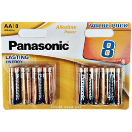 PANASONIC - ALKALINE-BATTERIE AA LR6, BRONZE, 8 STÜCK IM BLISTER PANASONIC