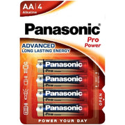 PANASONIC - PRO POWER ALKALINE AA BATTERIE LR6 BLISTER*4 PANASONIC