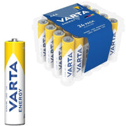 VARTA - ENERGY ALKALINE BATTERIE AAA LR03 PACK*24 BATTERIEN VARTA