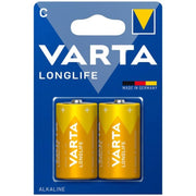 VARTA - LONGLIFE ALKALINE BATTERIE C LR14 BLISTER*2 VARTA