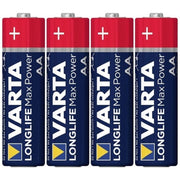 VARTA - MAX POWER ALKALINE AA LR6 EINZIEHBARE BATTERIE*4 VARTA