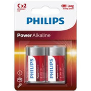 PHILIPS - POWER ALKALINE BATTERIE C LR14 BLISTER*2 PHILLIPS